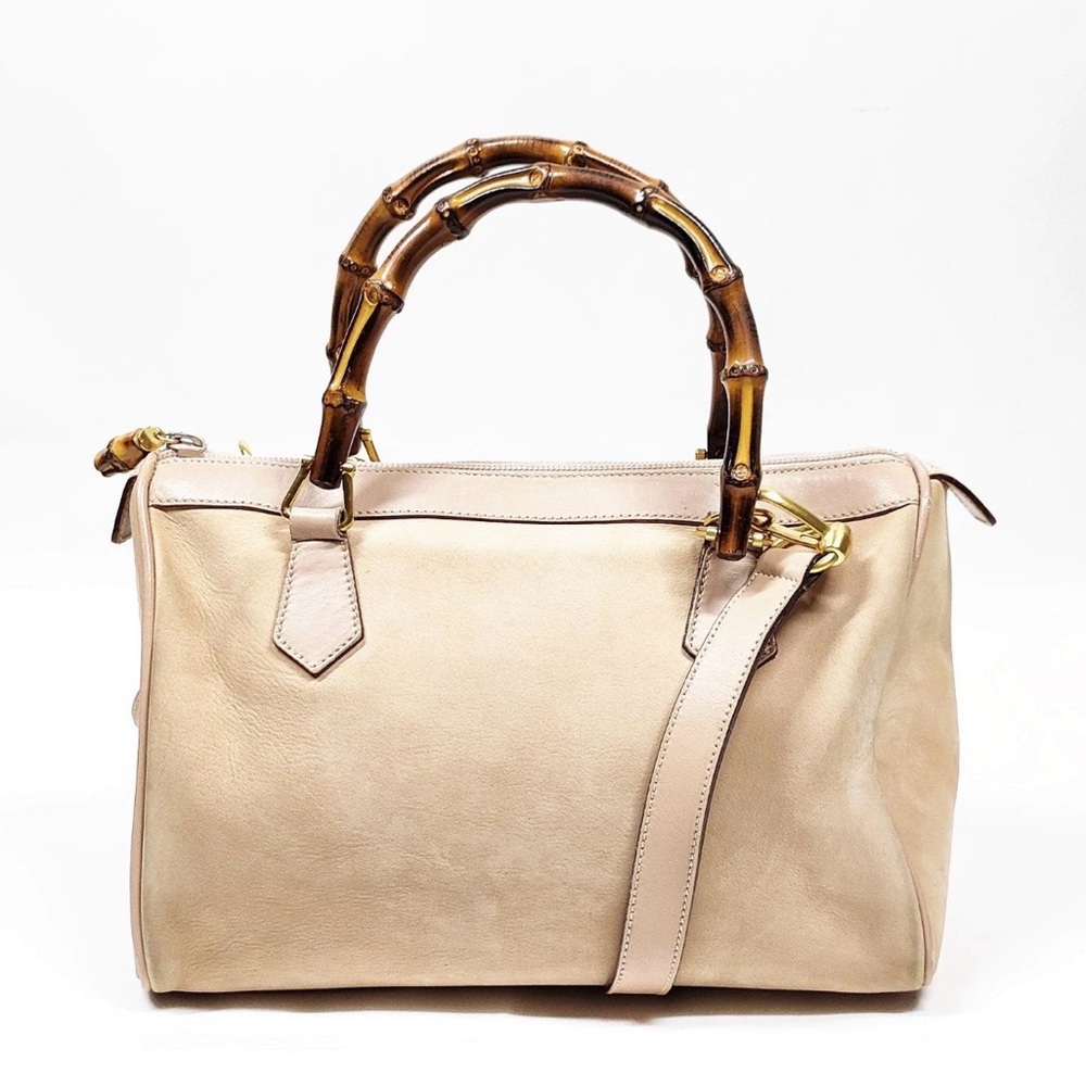 GUCCI Bamboo Mini Boston Bag